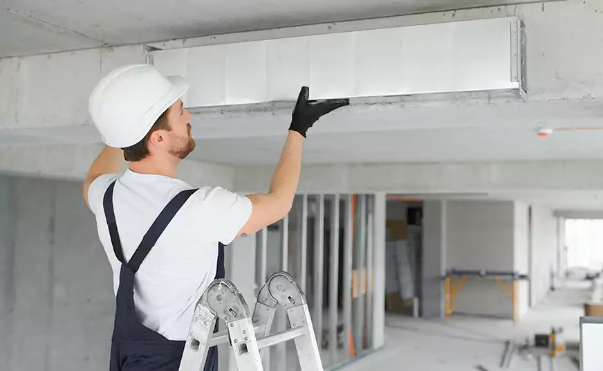 Air Duct Installation The Crossings